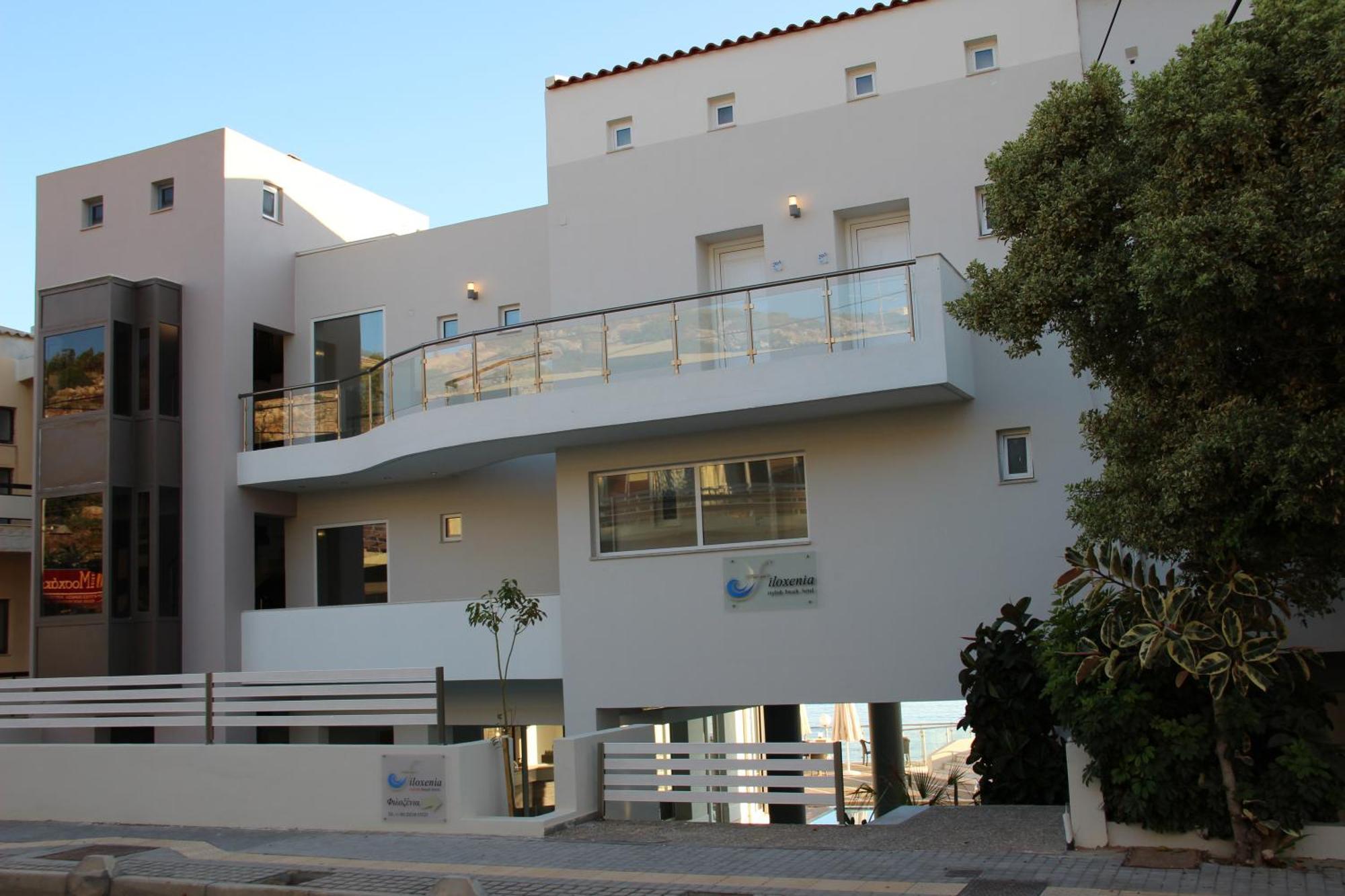 Filoxenia Beach Hotel Rétino Exterior foto