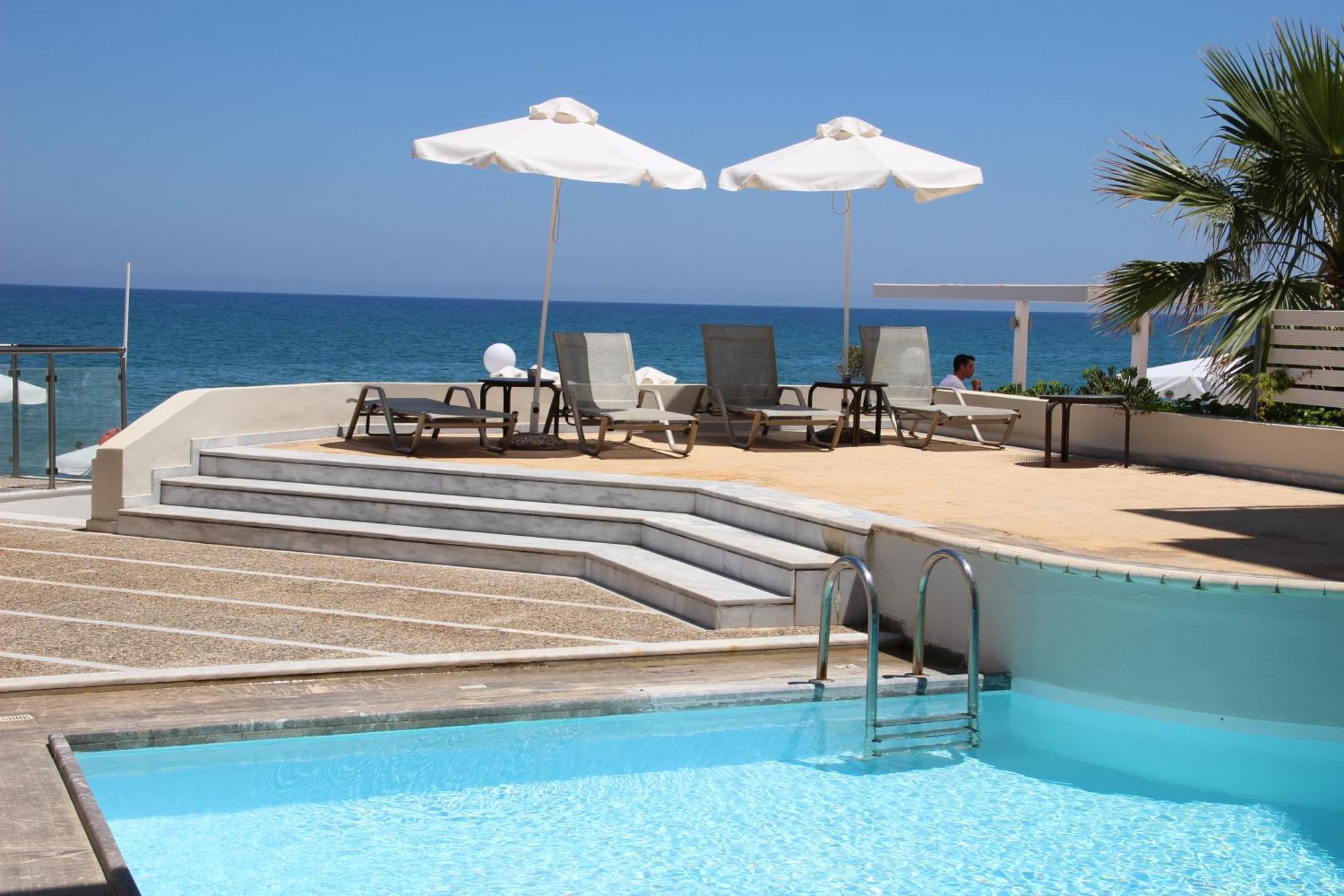 Filoxenia Beach Hotel Rétino Exterior foto