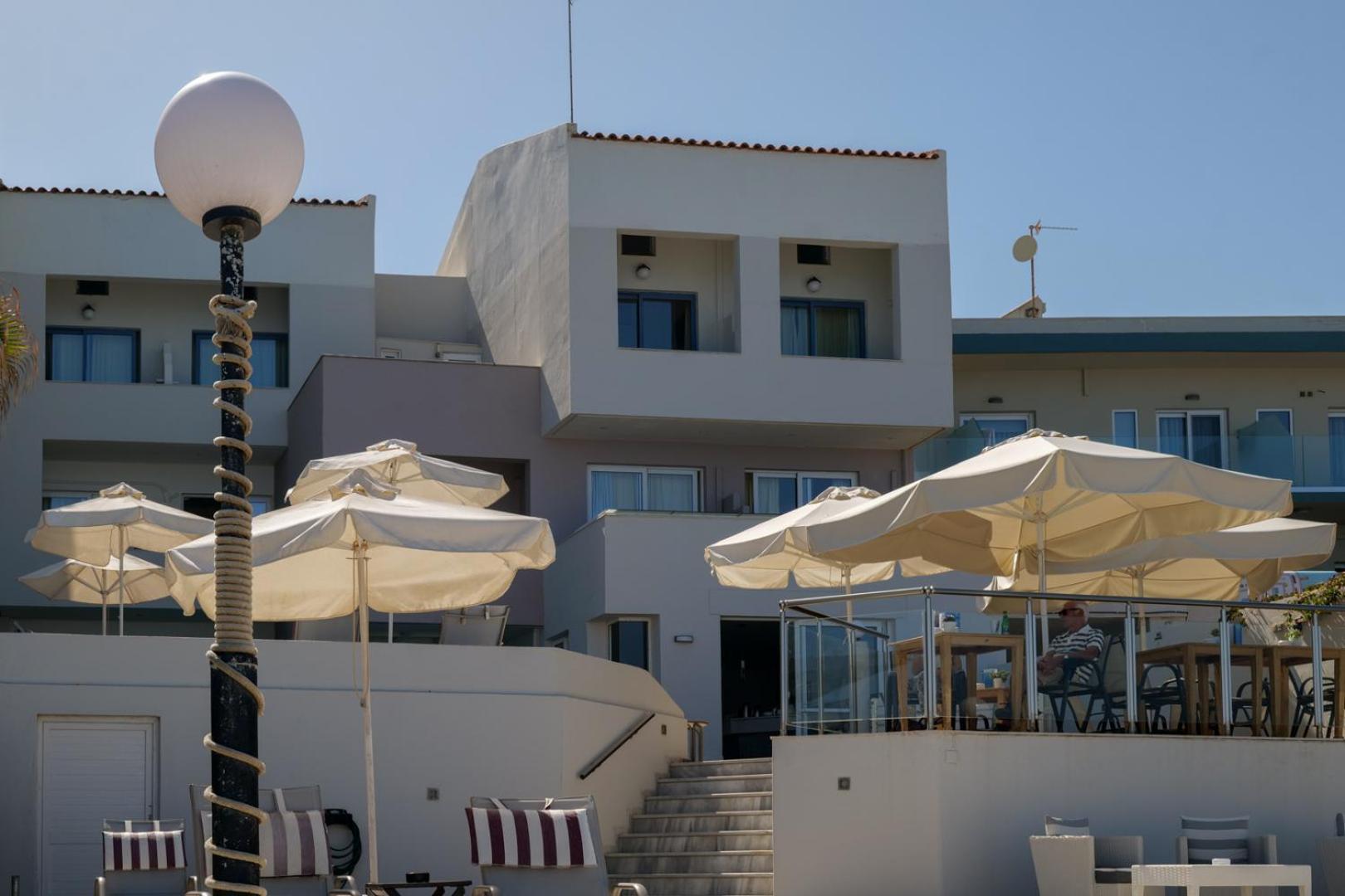 Filoxenia Beach Hotel Rétino Exterior foto