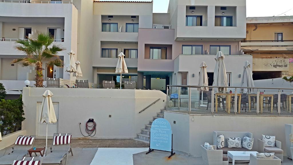 Filoxenia Beach Hotel Rétino Exterior foto