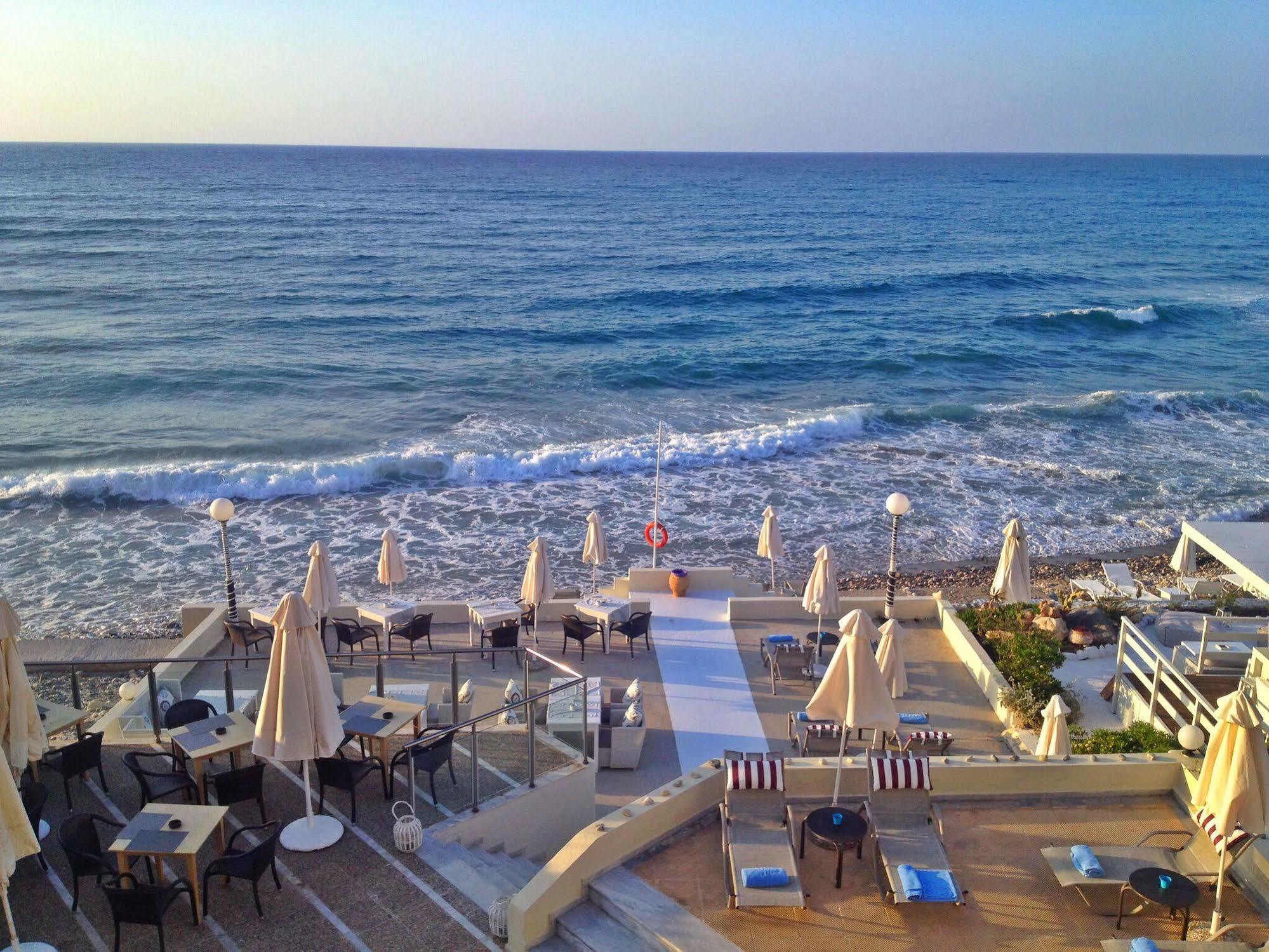 Filoxenia Beach Hotel Rétino Exterior foto