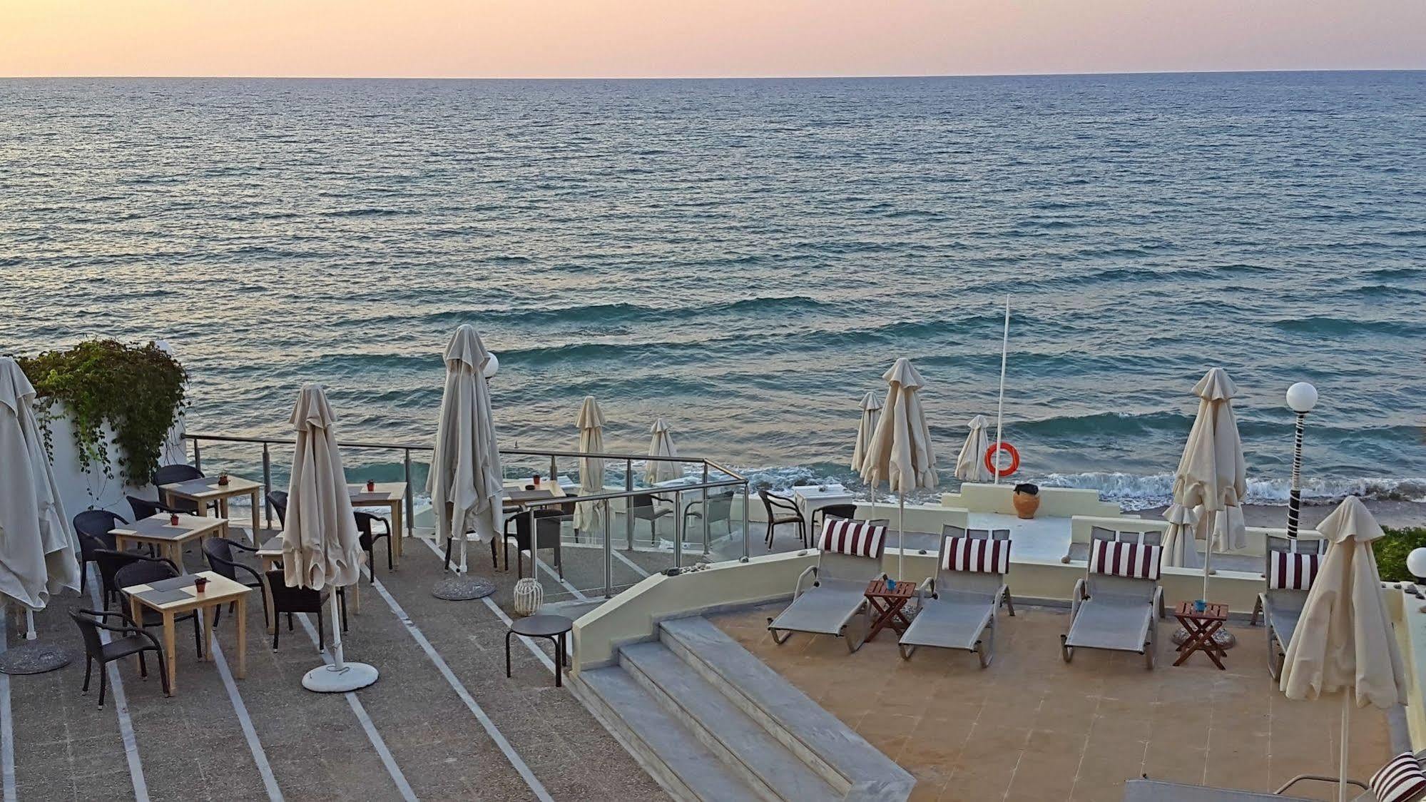 Filoxenia Beach Hotel Rétino Exterior foto